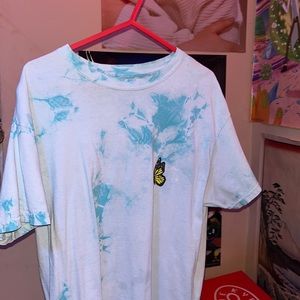 Tie-dye butterfly shirt